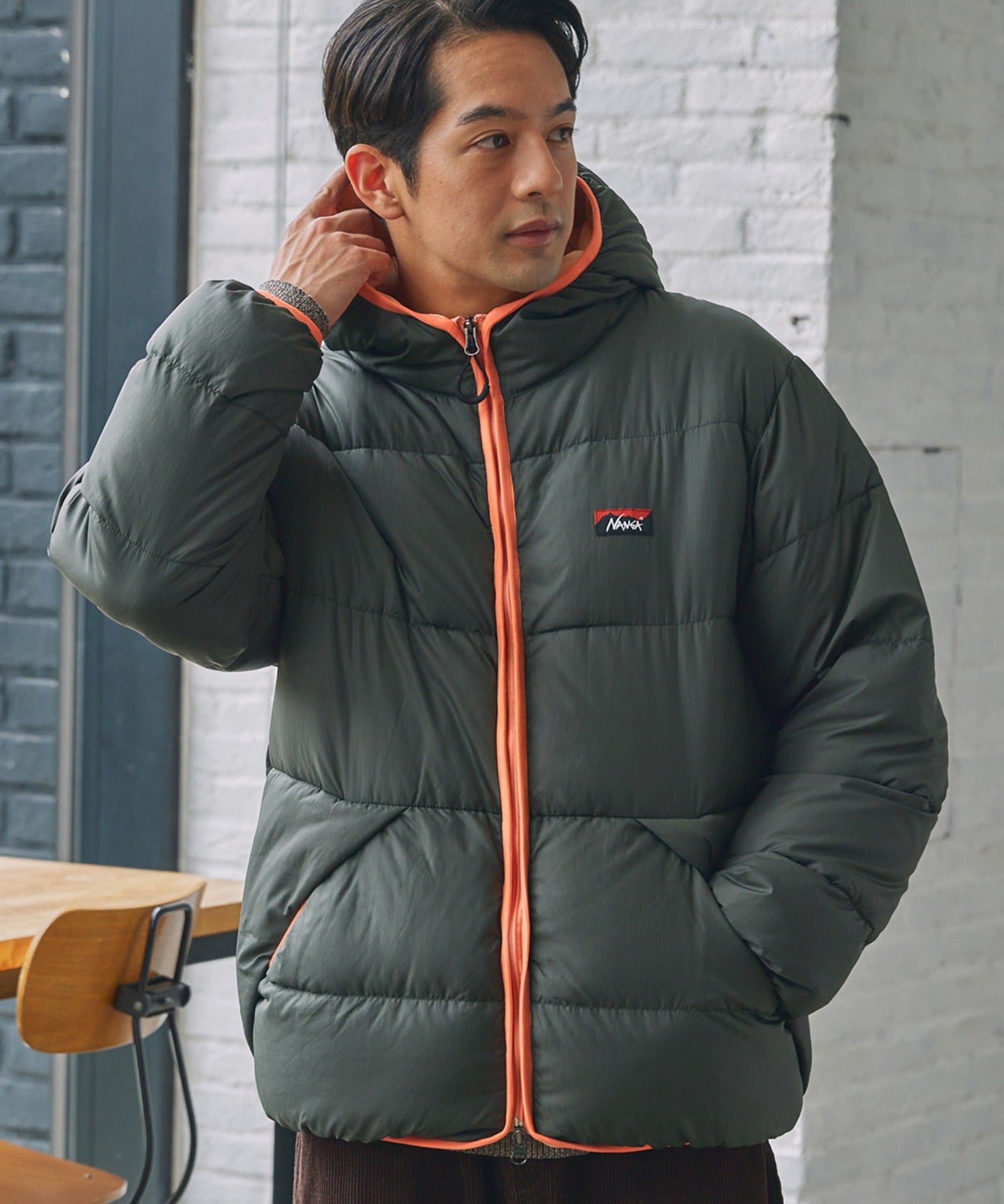 NANGA PLAYLAND DOWN JACKET / 輕量連帽羽絨外套