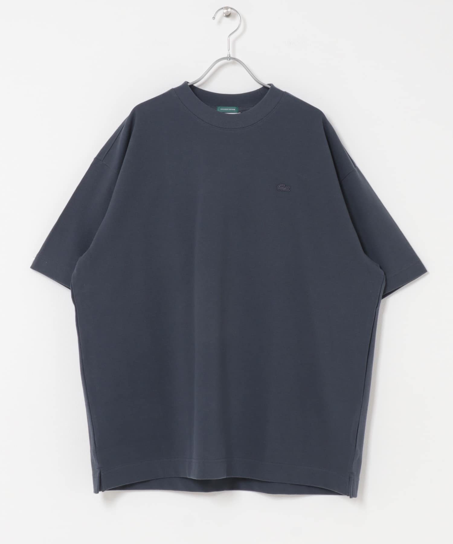LACOSTE×DOORS　MOSS STITCH SHORT-SLEEVE T-SHIRTS / 鹿子布寬鬆短袖T恤