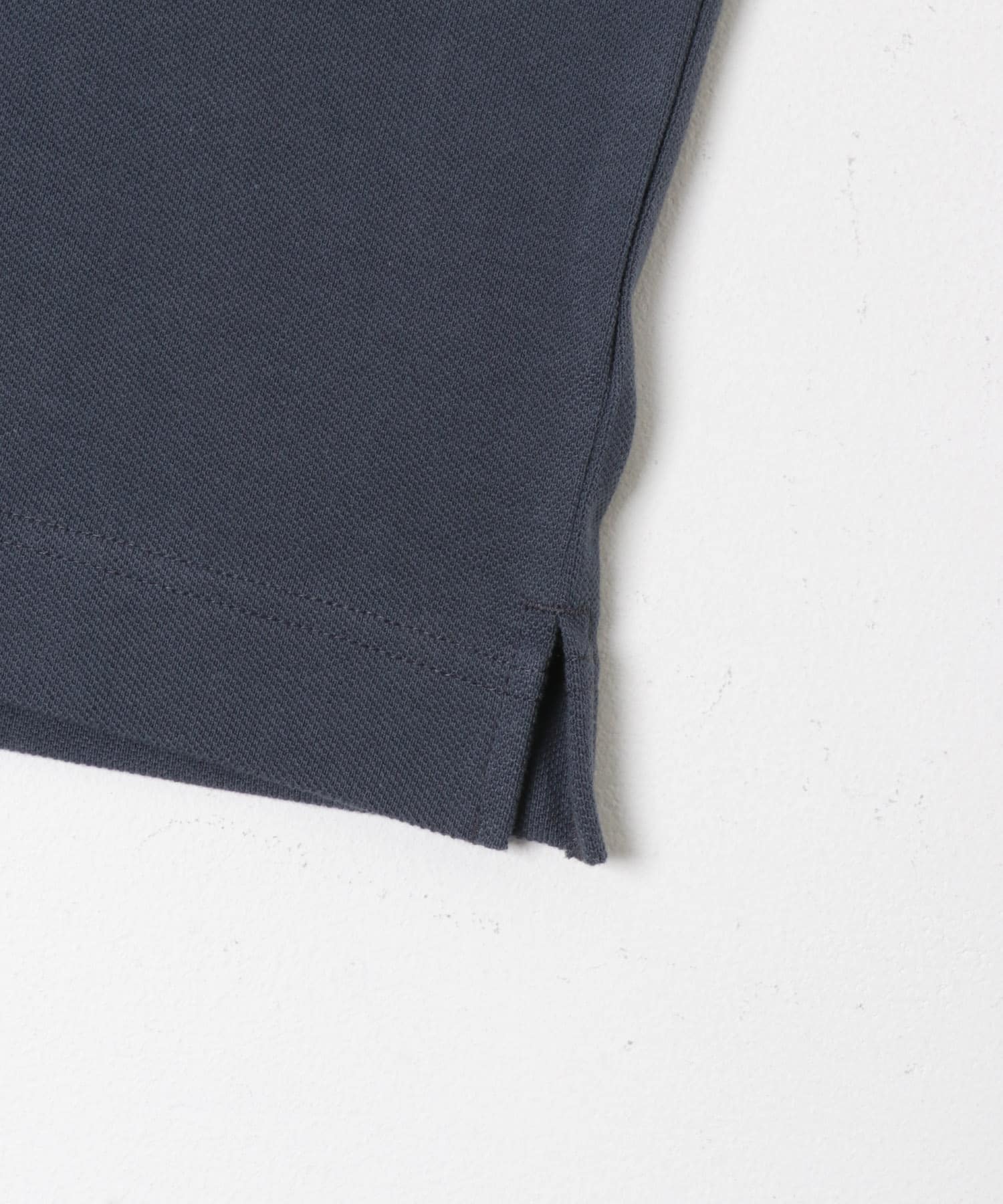 LACOSTE×DOORS　MOSS STITCH SHORT-SLEEVE T-SHIRTS / 鹿子布寬鬆短袖T恤