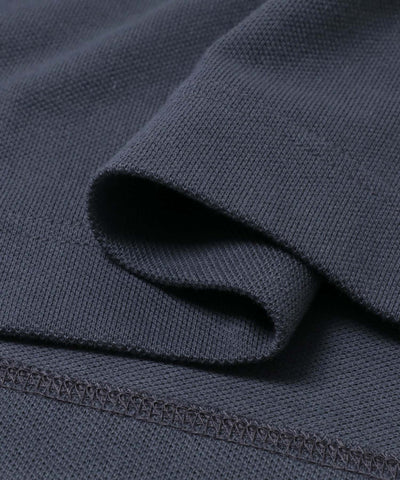 LACOSTE×DOORS　MOSS STITCH SHORT-SLEEVE T-SHIRTS / 鹿子布寬鬆短袖T恤
