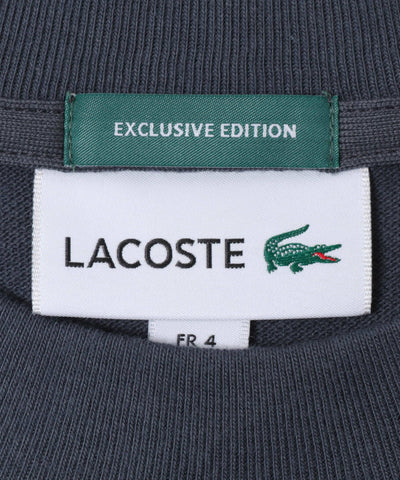 LACOSTE×DOORS　MOSS STITCH SHORT-SLEEVE T-SHIRTS / 鹿子布寬鬆短袖T恤