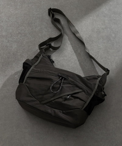 F/CE. TEXTURED TWILL 2WAY SHOULDER TOTE / 雙用機能側背托特包