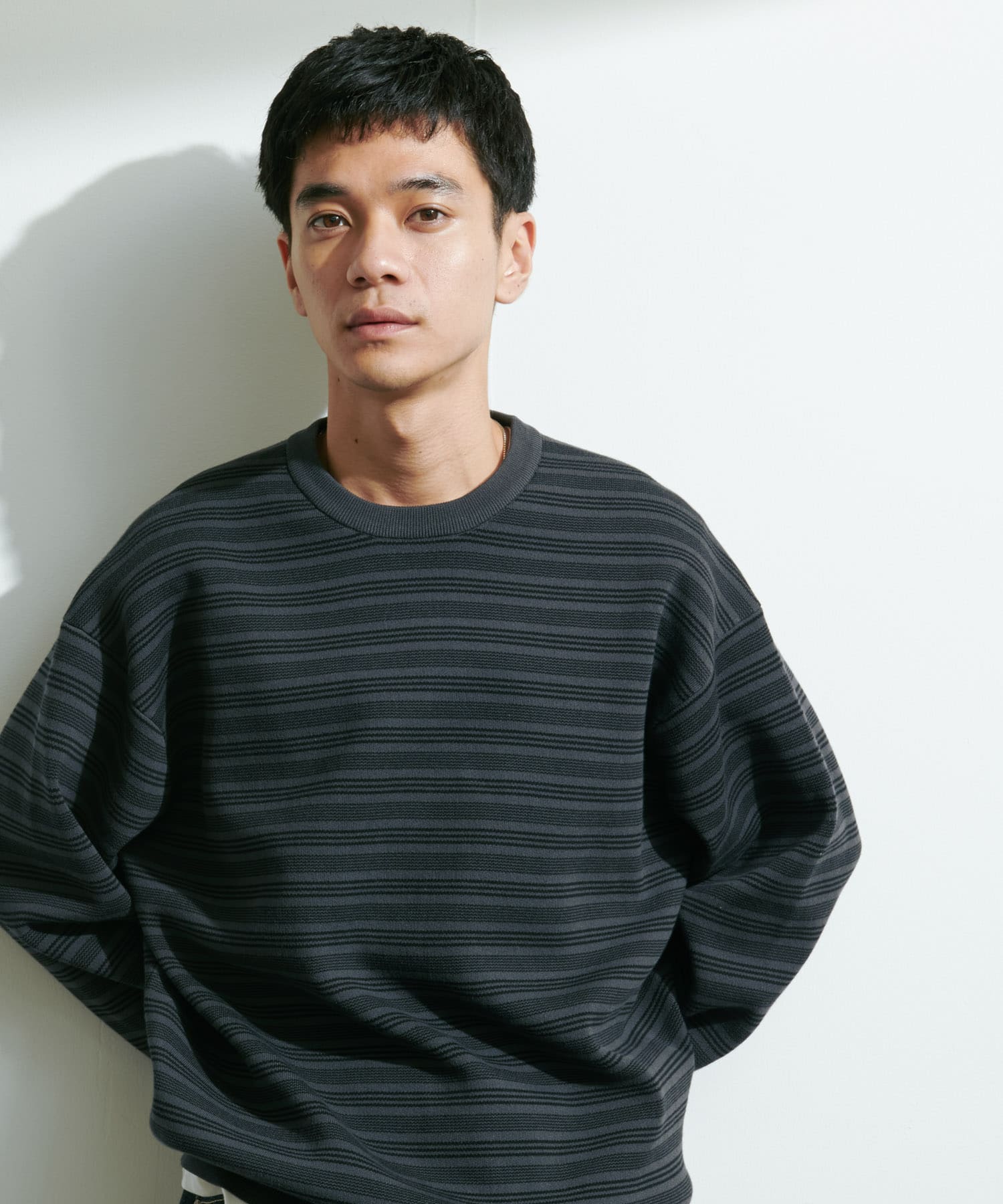 URBAN RESEARCH / UR TECH Renew Knit 輕量機能圓領針織衫