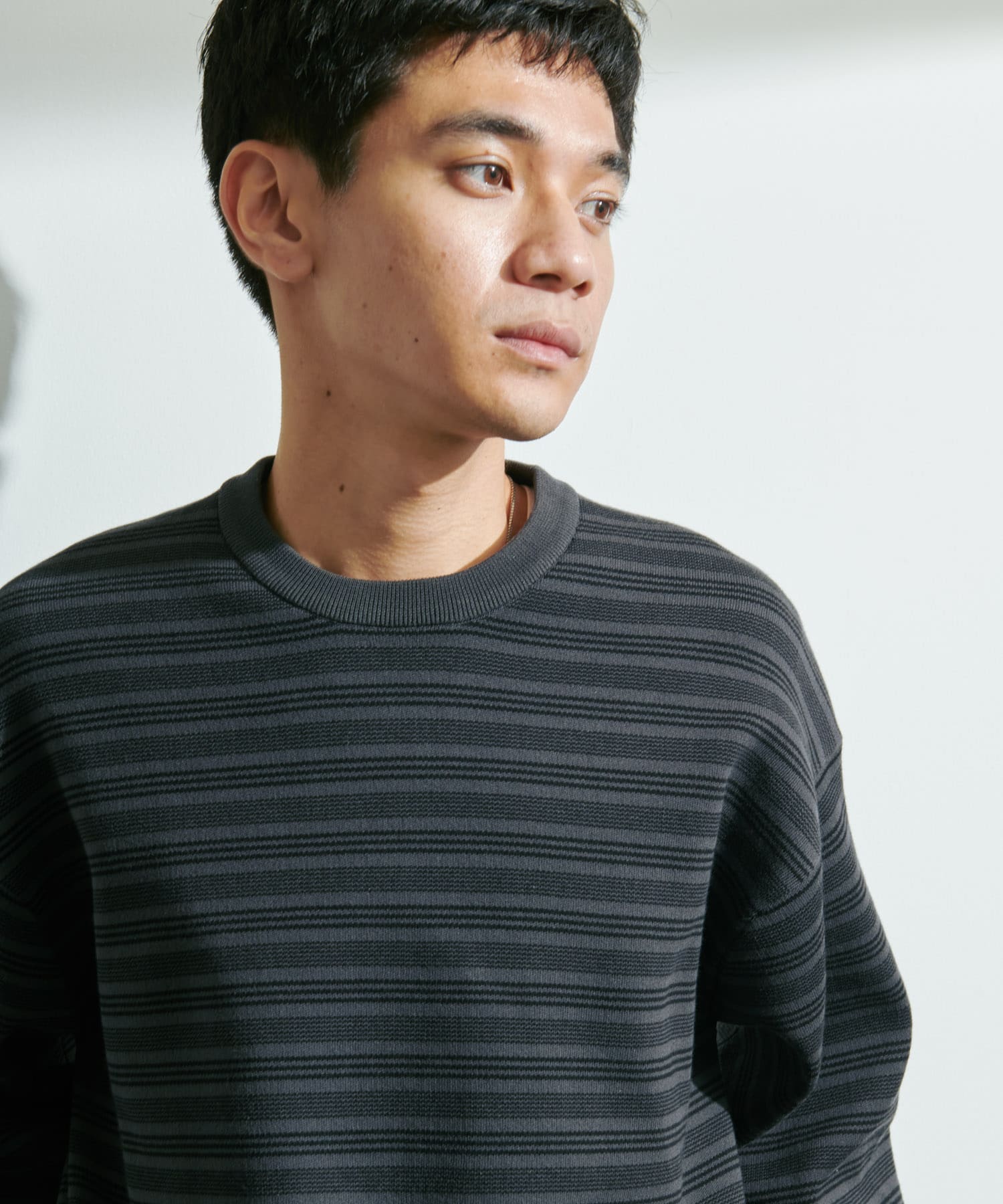 URBAN RESEARCH / UR TECH Renew Knit 輕量機能圓領針織衫