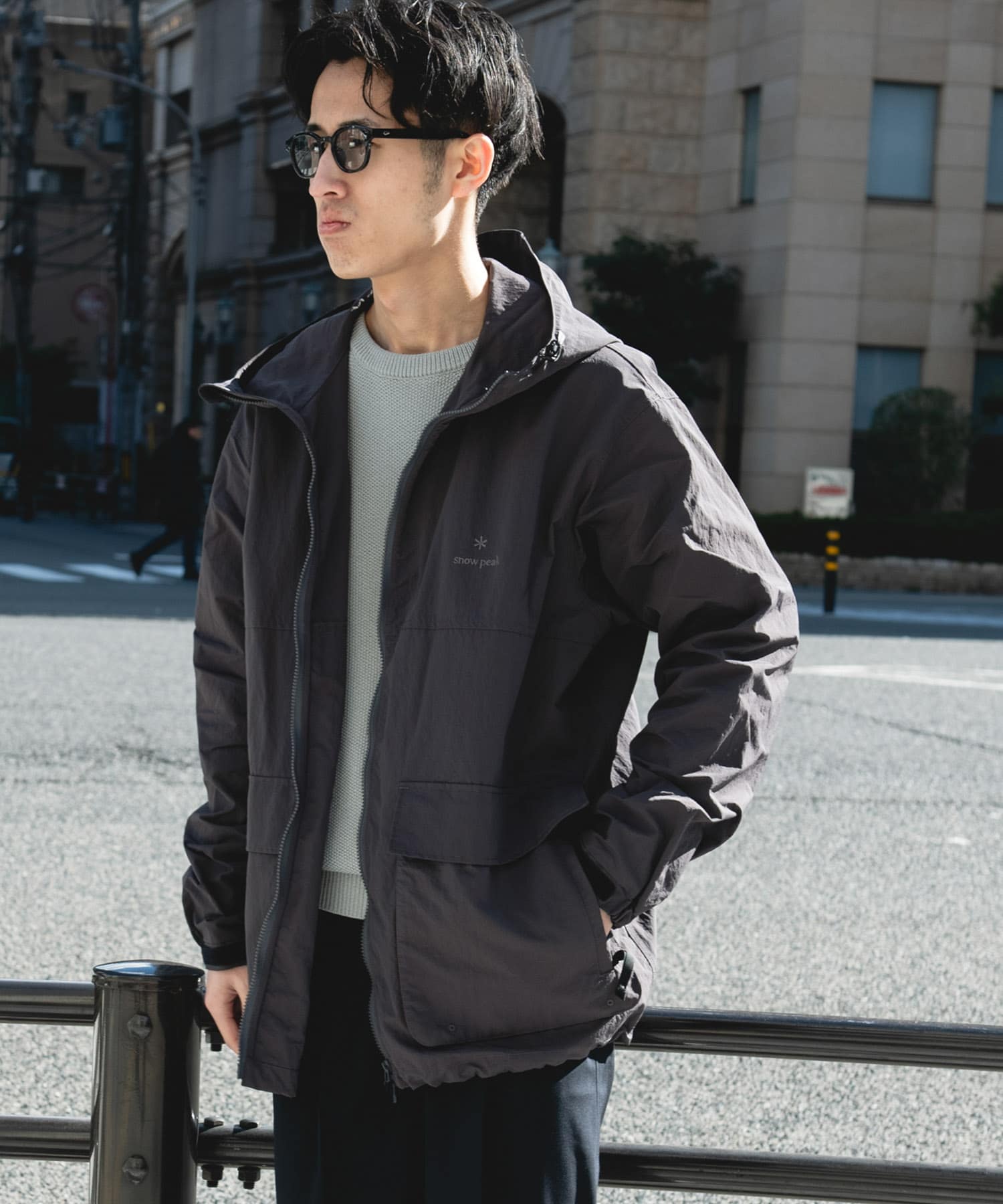 Snow Peak Apparel×DOORS　NYLON WASHER PARKA / 尼龍連帽外套