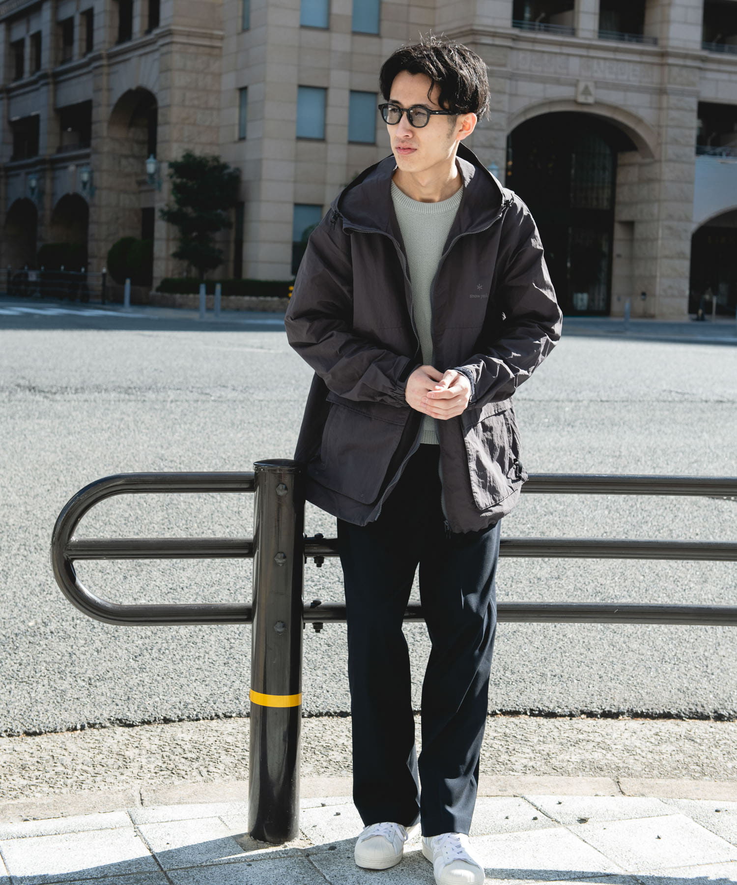Snow Peak Apparel×DOORS　NYLON WASHER PARKA / 尼龍連帽外套
