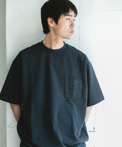Snow Peak Apparel×DOORS　POCKET LOGO SHORT-SLEEVE T-SHIRTS / 口袋刺繡短袖T恤