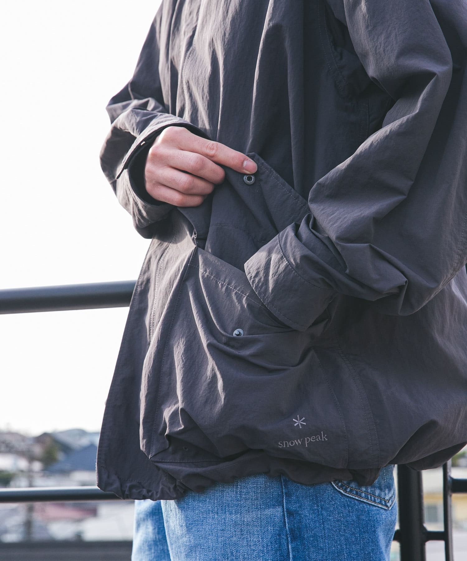 Snow Peak Apparel×DOORS　NYLON WASHER JACKET / 機能外套