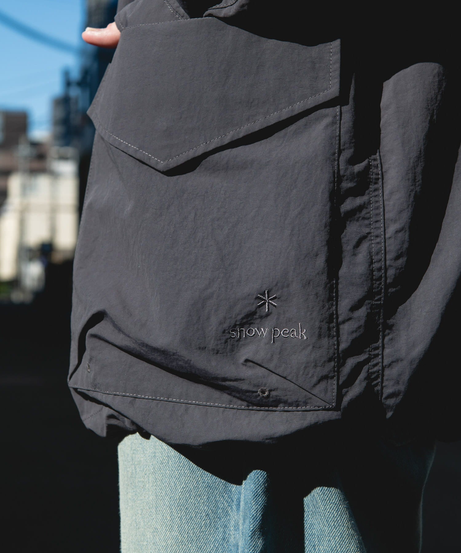 Snow Peak Apparel×DOORS　NYLON WASHER JACKET / 機能外套