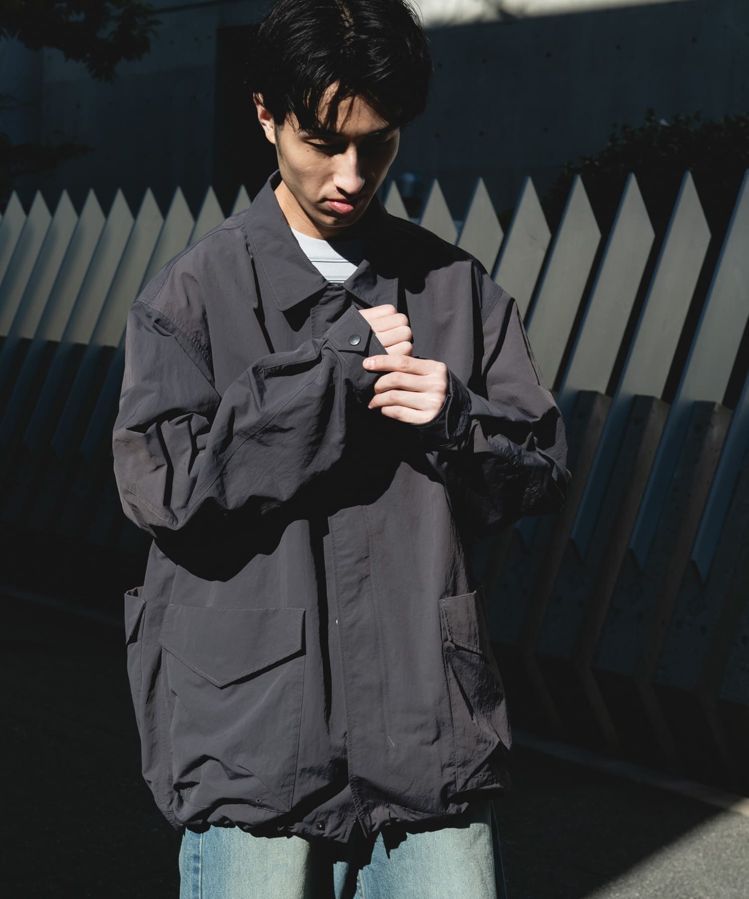 Snow Peak Apparel×DOORS　NYLON WASHER JACKET / 機能外套
