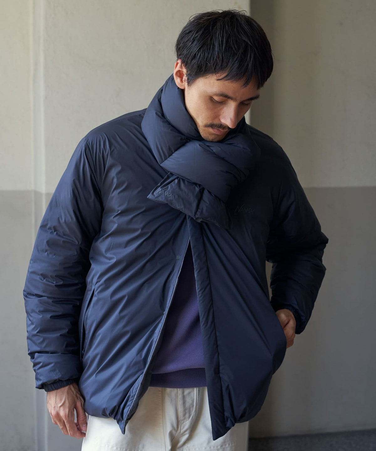 NANGA × DOORS / 羽絨圍巾（日本聯名限定）