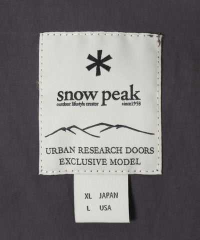 Snow Peak Apparel×DOORS　NYLON WASHER PARKA / 尼龍連帽外套