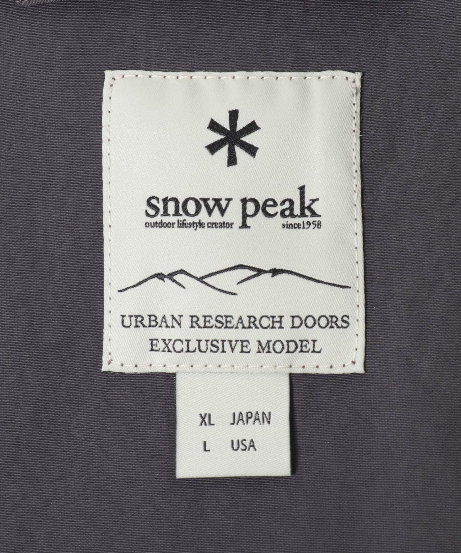 Snow Peak Apparel×DOORS　NYLON WASHER JACKET / 機能外套