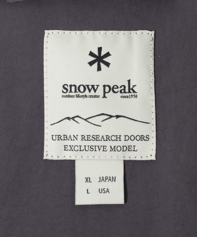Snow Peak Apparel×DOORS　NYLON WASHER JACKET / 機能外套