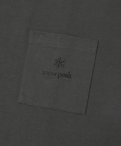Snow Peak Apparel×DOORS　POCKET LOGO SHORT-SLEEVE T-SHIRTS / 口袋刺繡短袖T恤