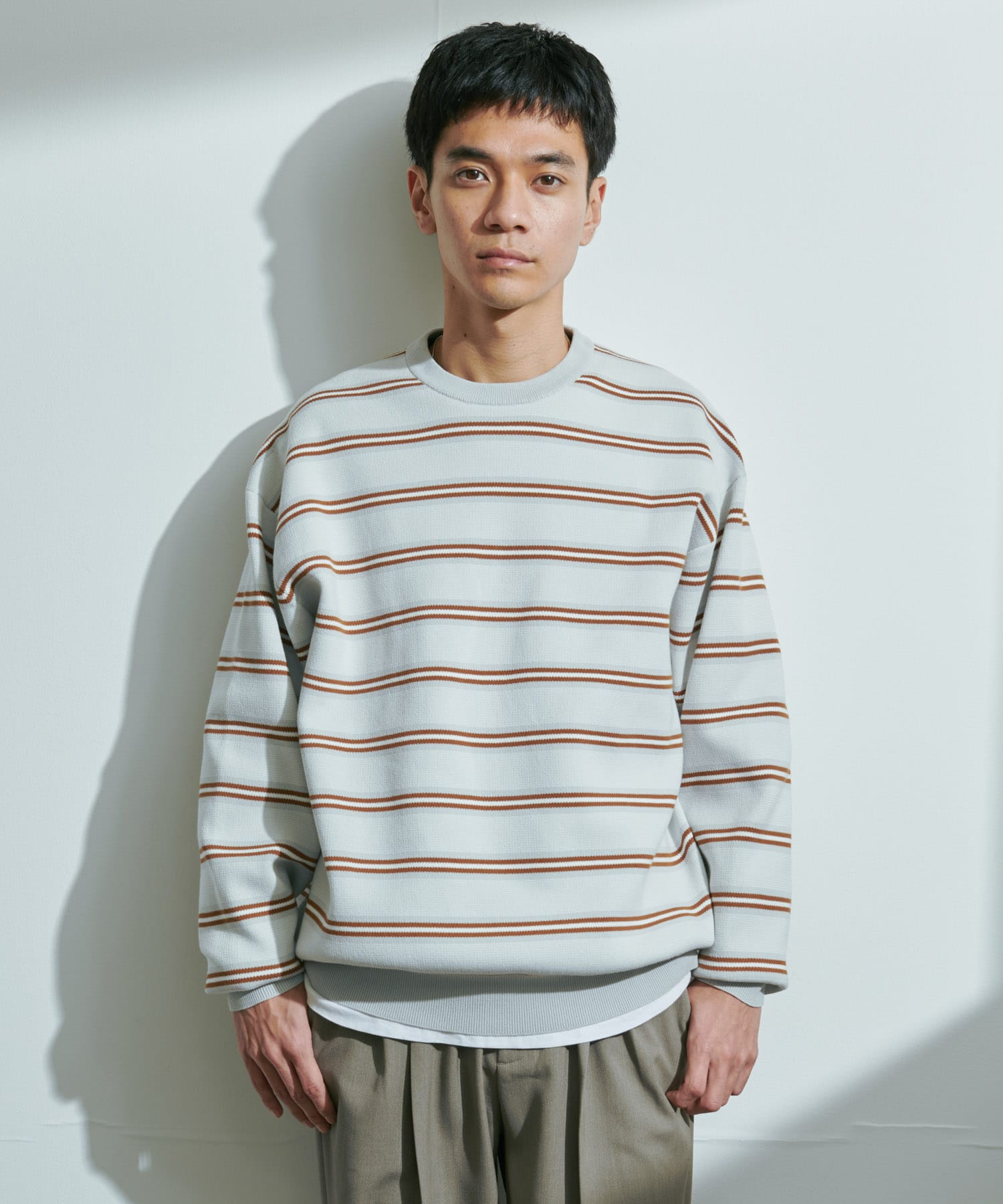 URBAN RESEARCH / UR TECH Renew Knit 輕量機能圓領針織衫