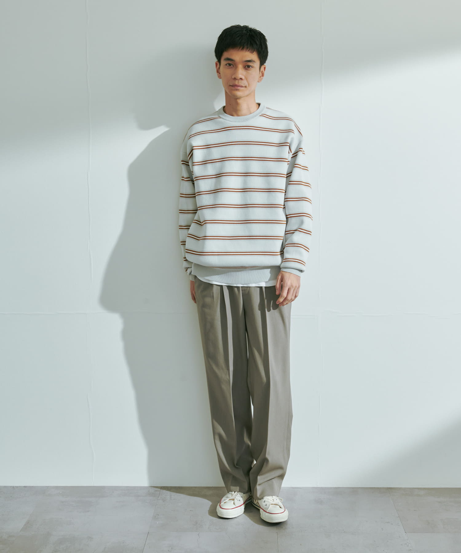 URBAN RESEARCH / UR TECH Renew Knit 輕量機能圓領針織衫