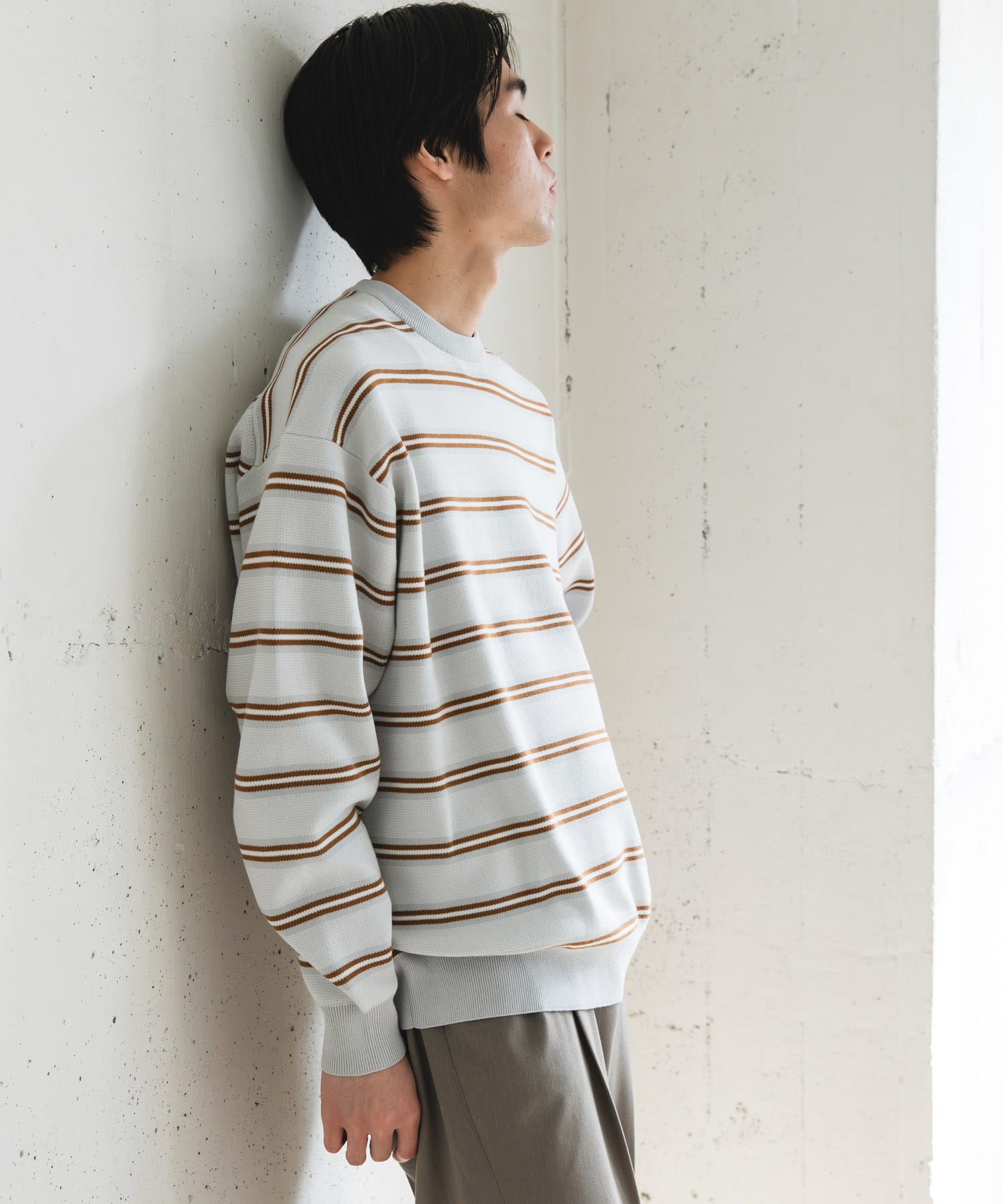 URBAN RESEARCH / UR TECH Renew Knit 輕量機能圓領針織衫