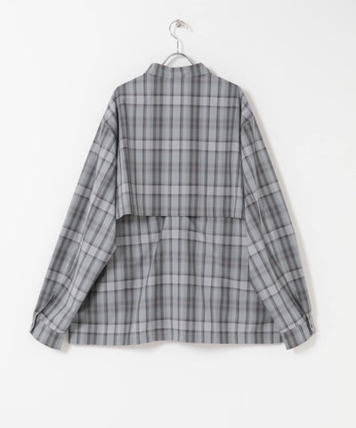 Snow Peak Snow Peak Apparel　FADE CHECK BREEZY SHIRTS / 淡色漸層格紋透氣襯衫