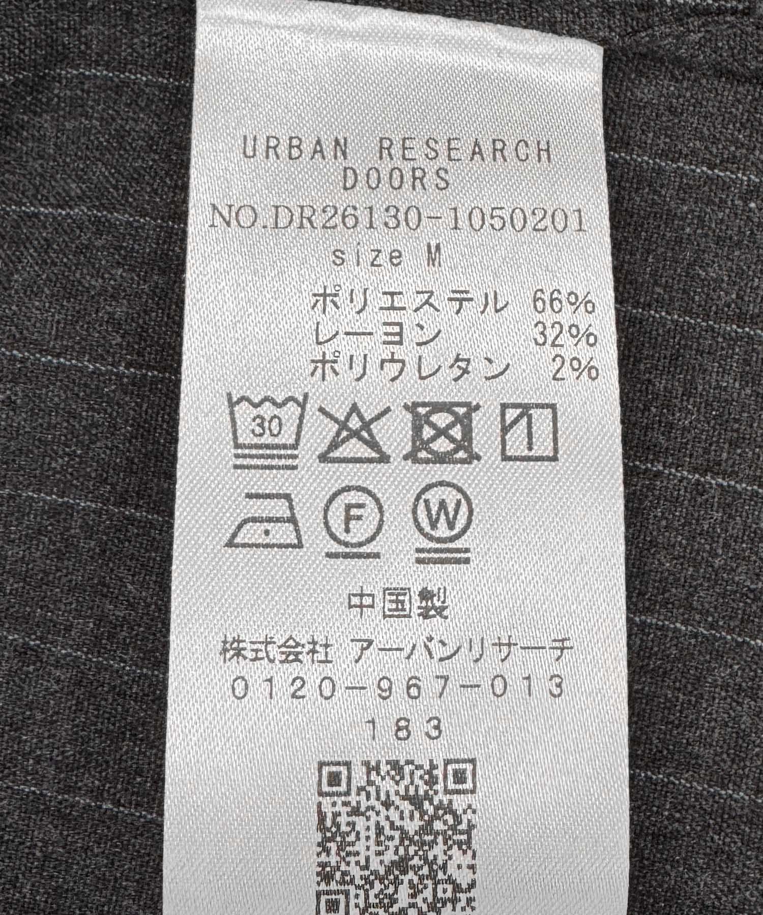URBAN RESEARCH / 輕量羊毛質感襯衫外套