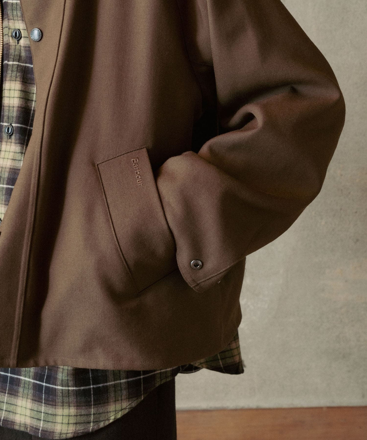 Barbour × URBAN RESEARCH / TRANSPORT 羊毛工裝外套（日本聯名限定）