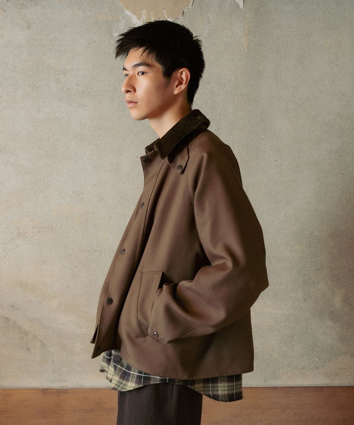 Barbour × URBAN RESEARCH / TRANSPORT 羊毛工裝外套（日本聯名限定）