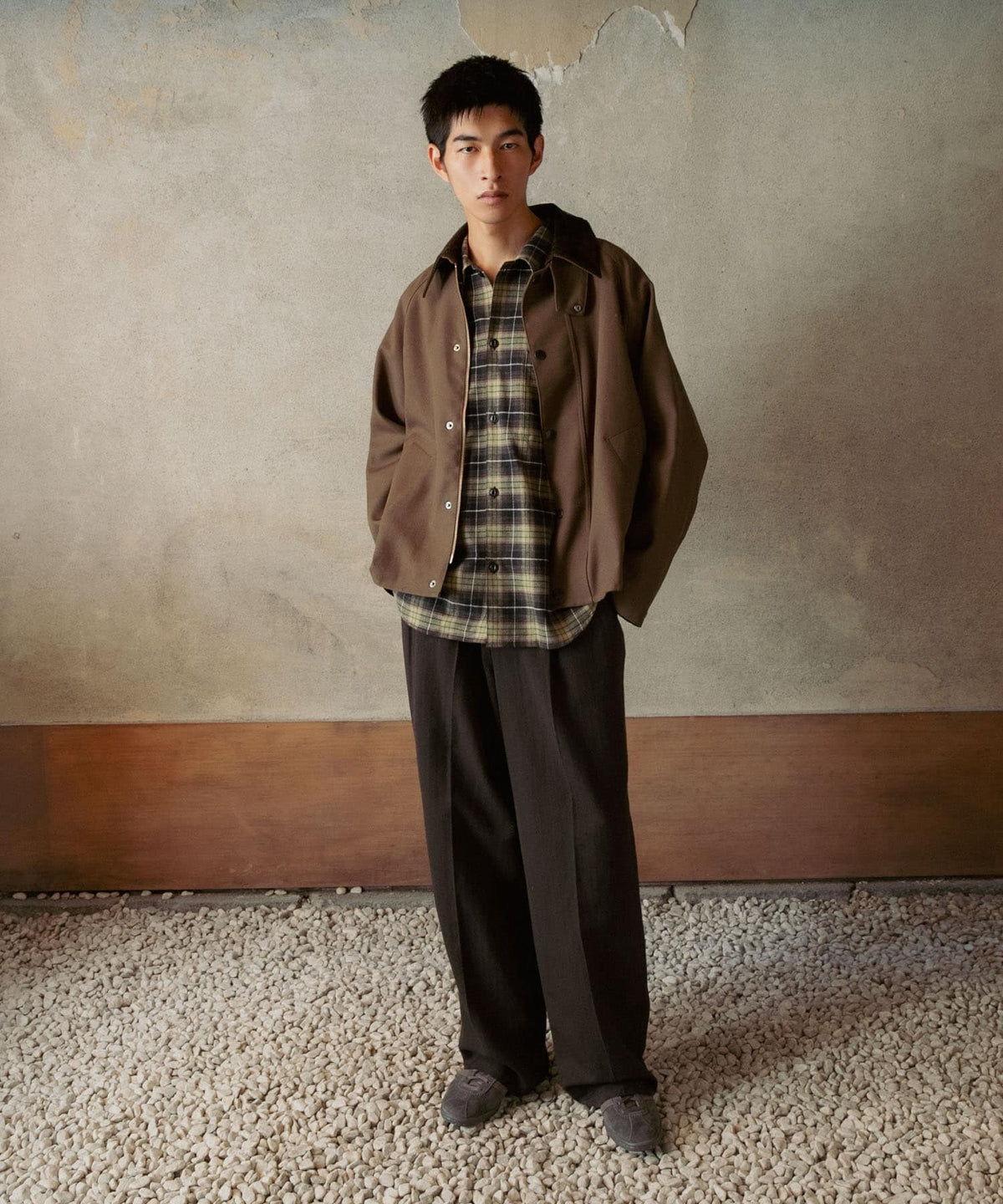 Barbour × URBAN RESEARCH / TRANSPORT 羊毛工裝外套（日本聯名限定）