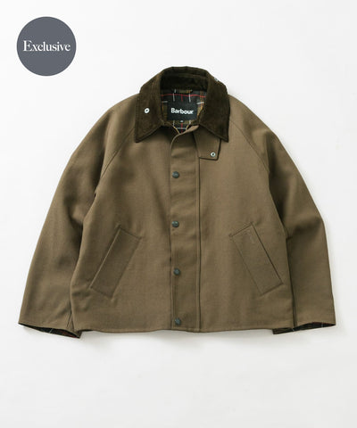 Barbour × URBAN RESEARCH / TRANSPORT 羊毛工裝外套（日本聯名限定）