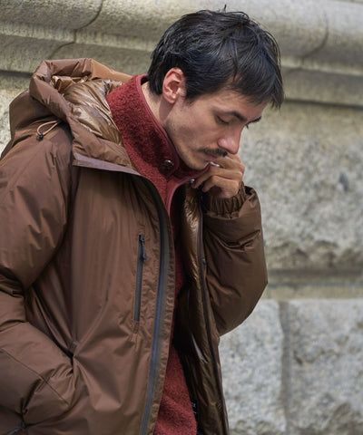 NANGA × DOORS / AURORA-TEX 防水羽絨連帽外套 26AW（日本聯名限定）