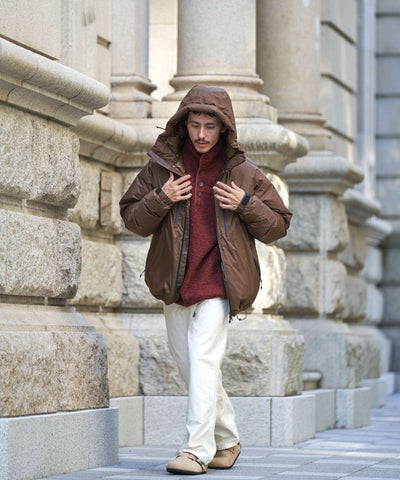 NANGA × DOORS / AURORA-TEX 防水羽絨連帽外套 26AW（日本聯名限定）