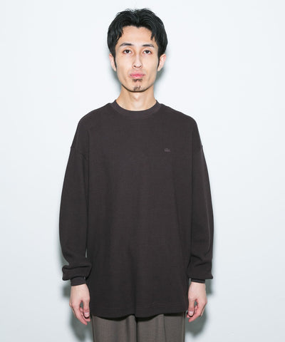 LACOSTE × DOORS / 重磅網眼布長袖T恤（日本聯名限定）
