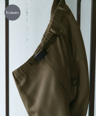 Gramicci for DOORS　Linen Like Trouser / 別注亞麻感錐形長褲