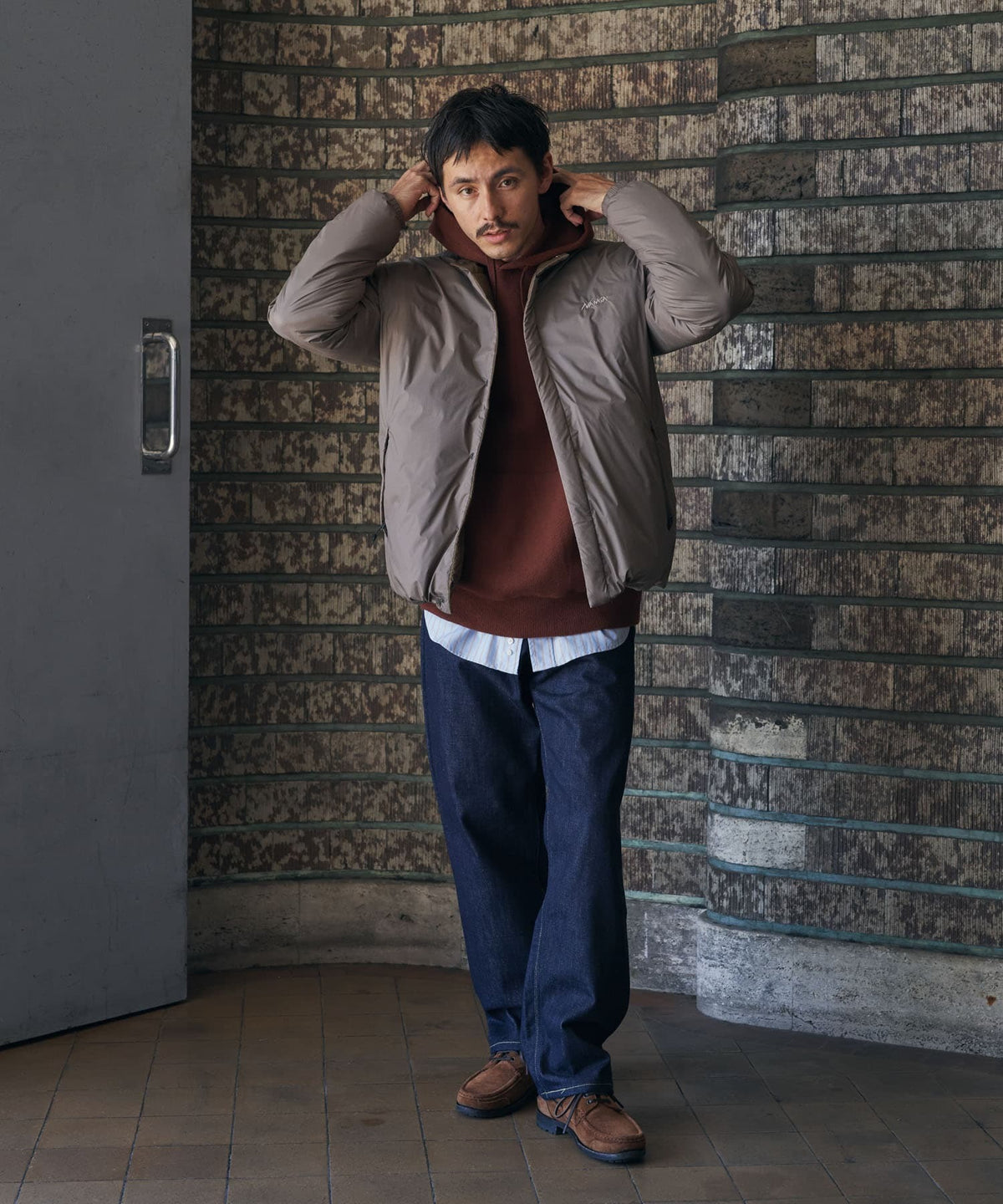 NANGA × DOORS / 雙面穿羽絨外套（日本聯名限定）