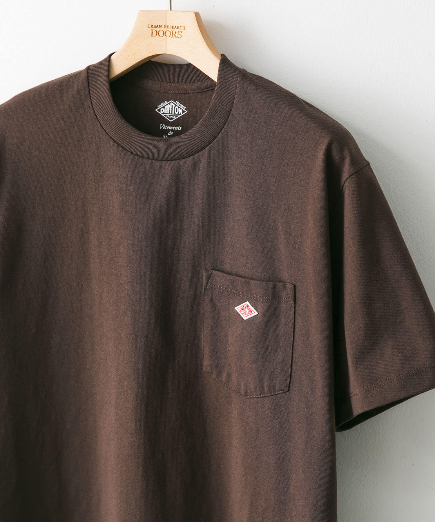 DANTON　POCKET T-SHIRTS / 經典口袋短袖 T 恤