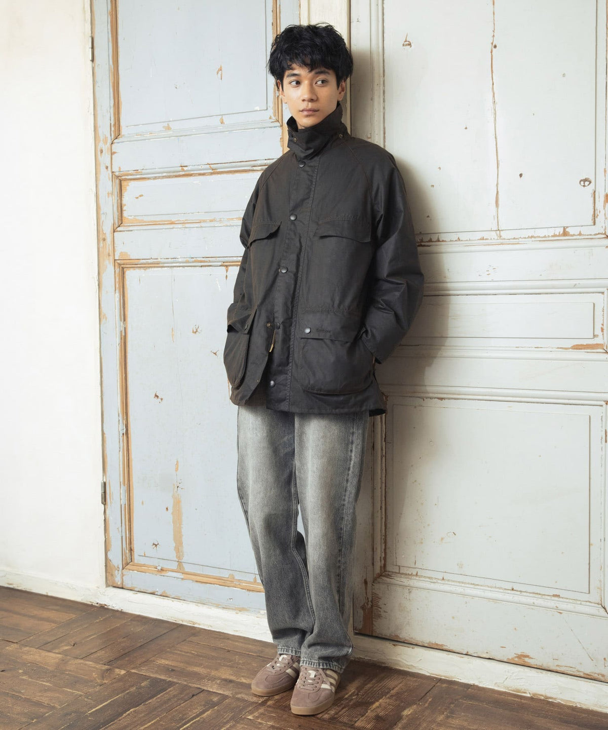 Barbour x Doors / SUGARLUMP BEDALE 上蠟獵裝外套