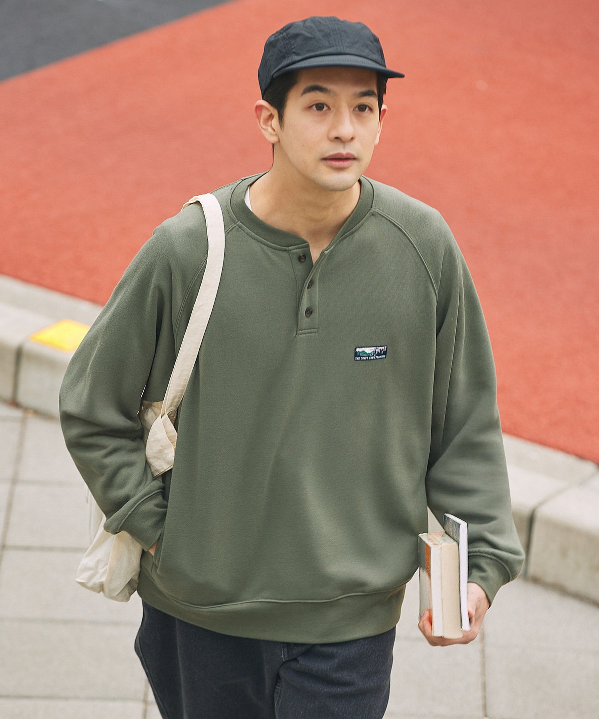 THE CRAFT CREW PRODUCTS / 11oz 厚磅 速乾 亨利領衫