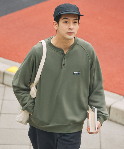 THE CRAFT CREW PRODUCTS / 11oz 厚磅 速乾 亨利領衫