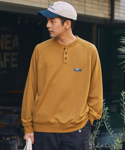 THE CRAFT CREW PRODUCTS / 11oz 厚磅 速乾 亨利領衫