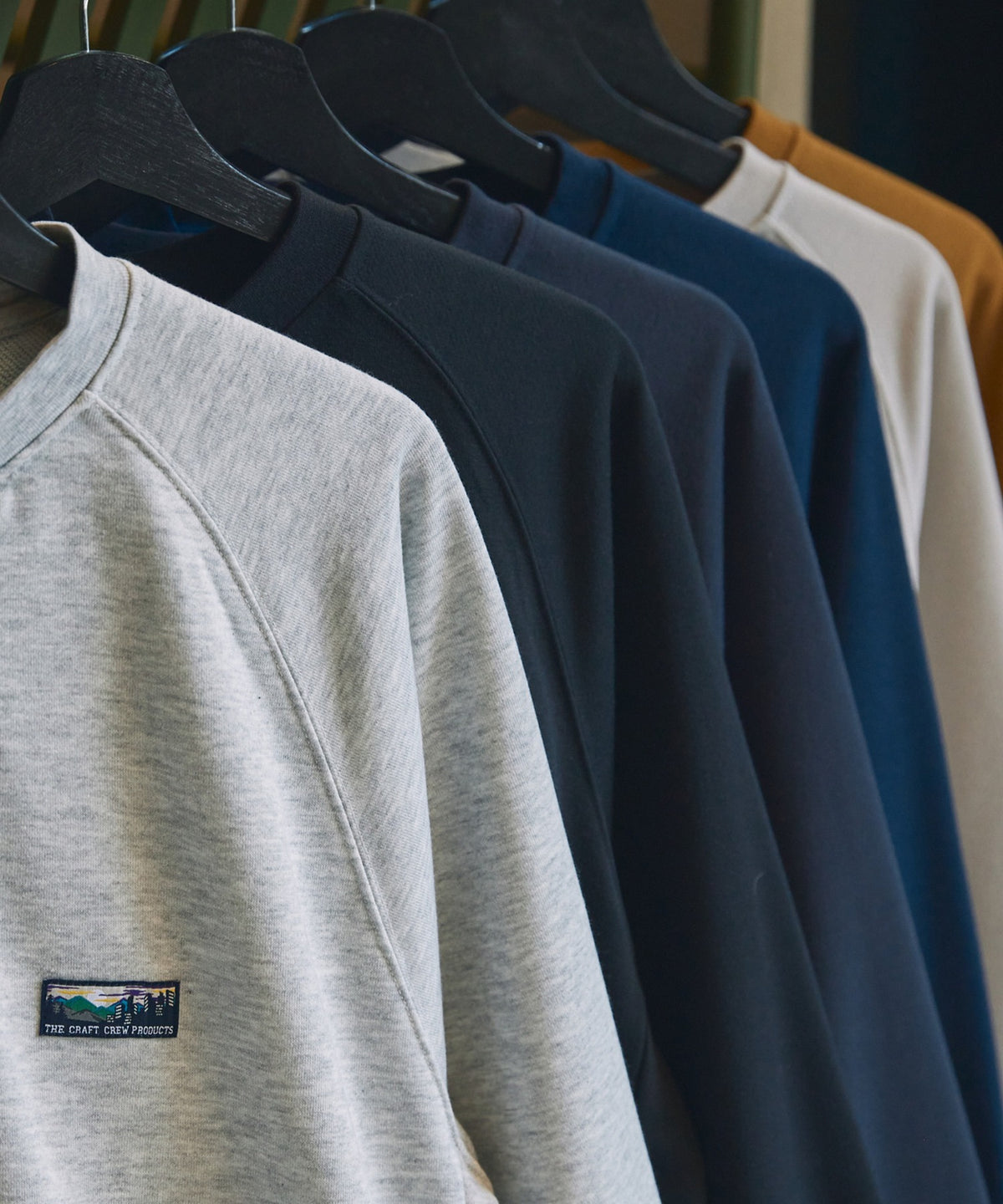 THE CRAFT CREW PRODUCTS / 11oz 厚磅 速乾 亨利領衫