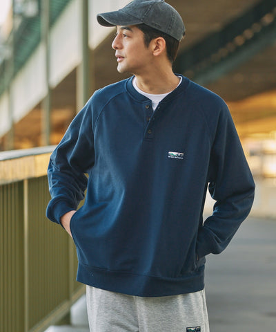 THE CRAFT CREW PRODUCTS / 11oz 厚磅 速乾 亨利領衫