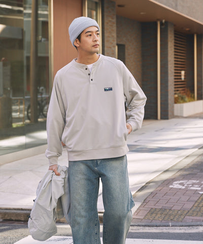 THE CRAFT CREW PRODUCTS / 11oz 厚磅 速乾 亨利領衫