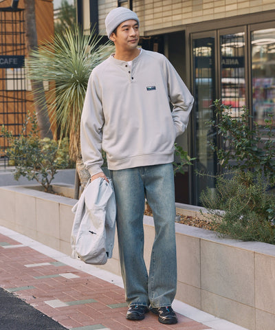 THE CRAFT CREW PRODUCTS / 11oz 厚磅 速乾 亨利領衫