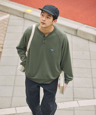 THE CRAFT CREW PRODUCTS / 11oz 厚磅 速乾 亨利領衫