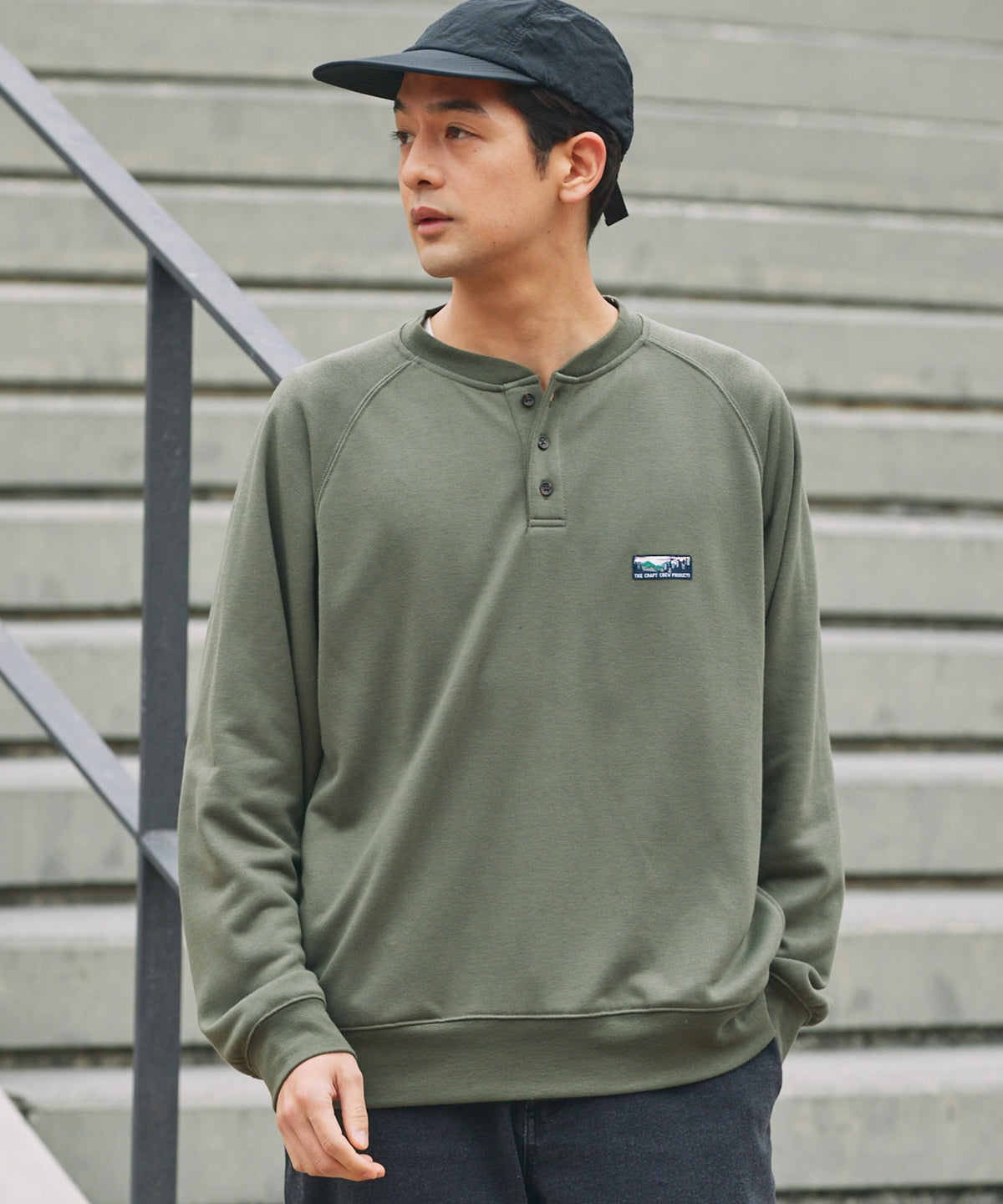 THE CRAFT CREW PRODUCTS / 11oz 厚磅 速乾 亨利領衫