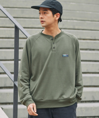 THE CRAFT CREW PRODUCTS / 11oz 厚磅 速乾 亨利領衫