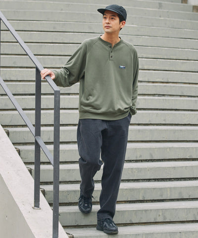 THE CRAFT CREW PRODUCTS / 11oz 厚磅 速乾 亨利領衫
