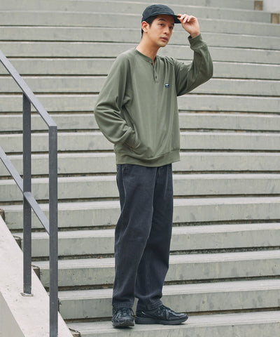 THE CRAFT CREW PRODUCTS / 11oz 厚磅 速乾 亨利領衫