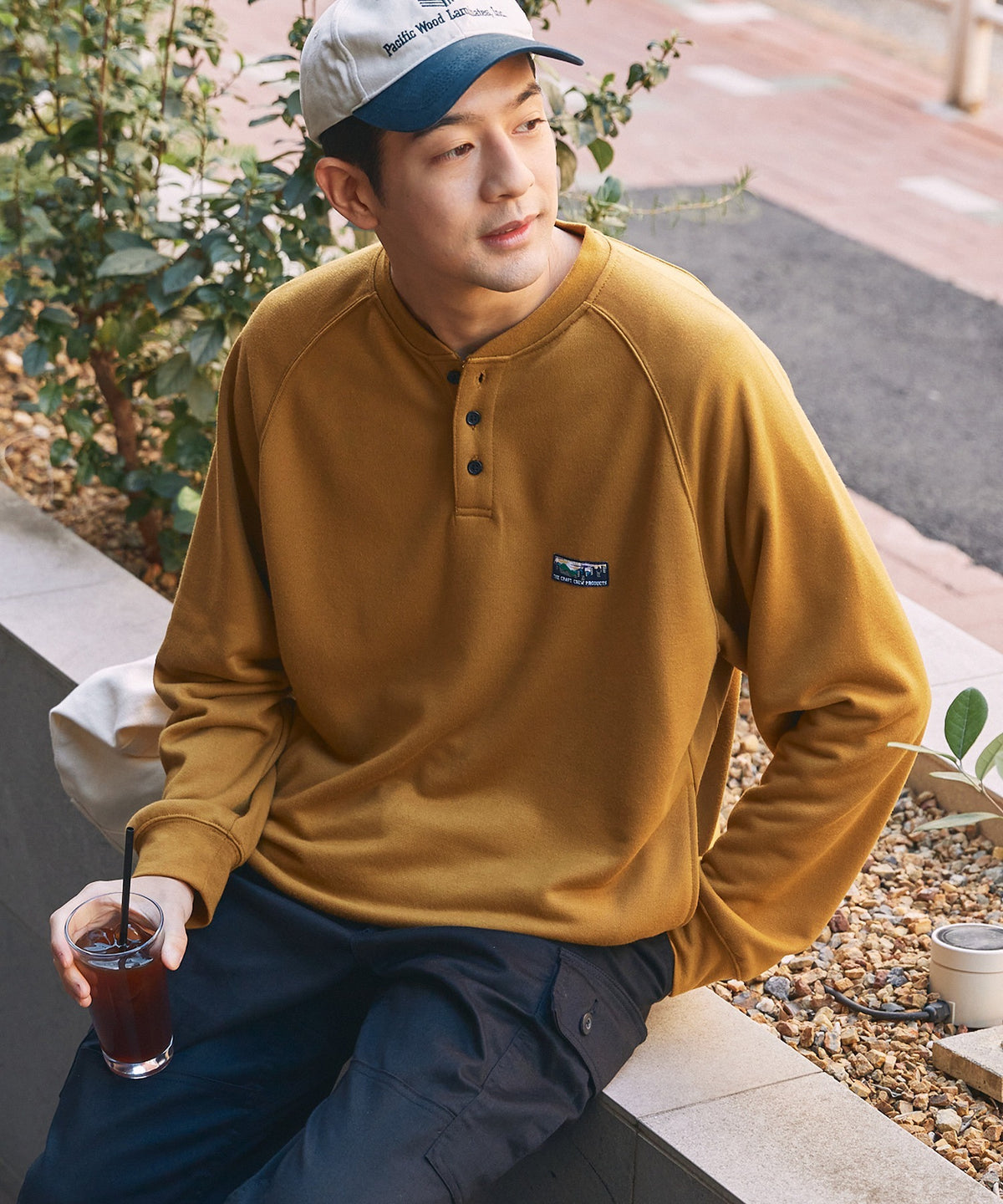 THE CRAFT CREW PRODUCTS / 11oz 厚磅 速乾 亨利領衫