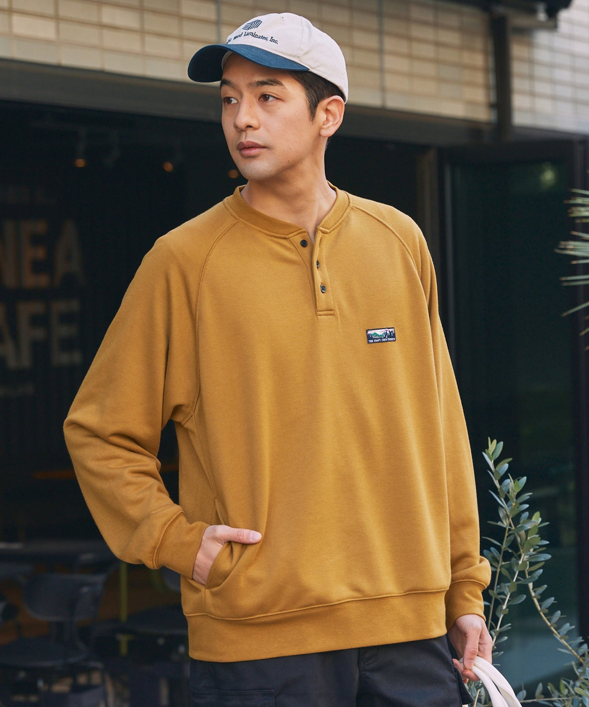 THE CRAFT CREW PRODUCTS / 11oz 厚磅 速乾 亨利領衫