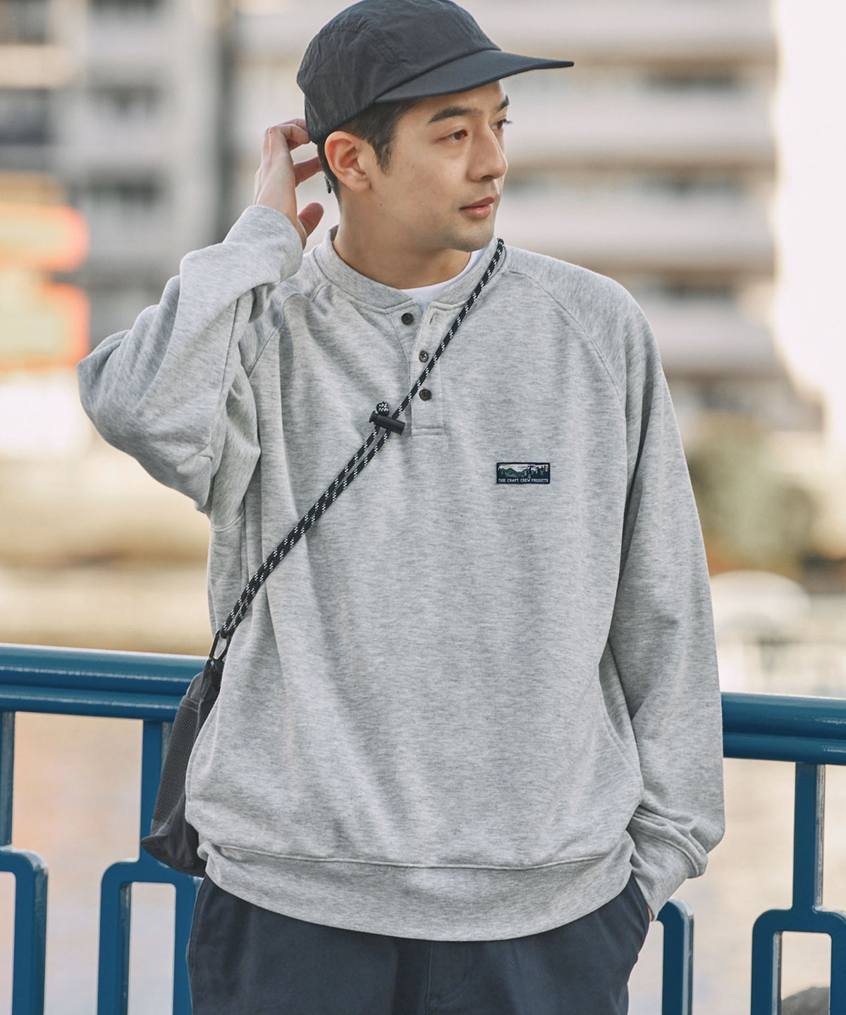 THE CRAFT CREW PRODUCTS / 11oz 厚磅 速乾 亨利領衫